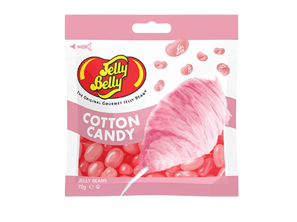 Jelly Belly Cotton Candy Jelly Beans – 70 g – American Candy & Snacks – CANDYKÖNIG