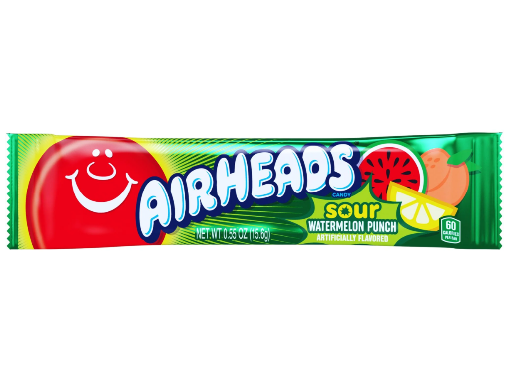 Airheads Sour Watermelon Punch - 15,6g
