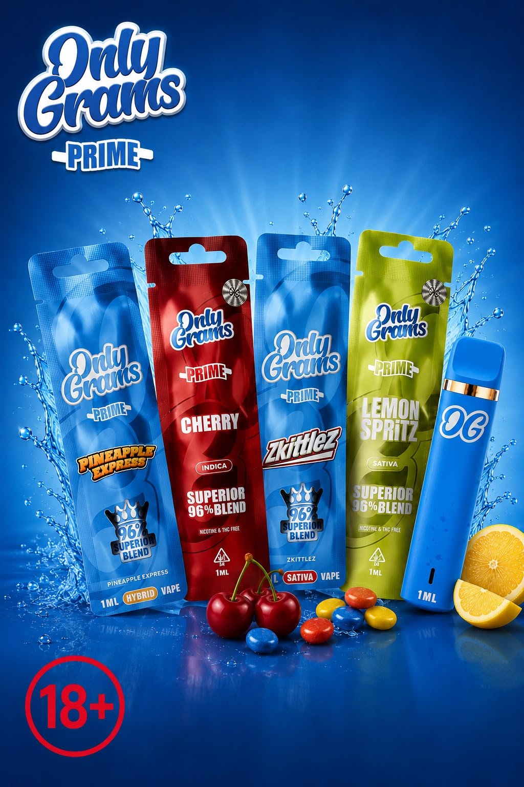 OnlyGrams Vapes - CANDYKÖNIG