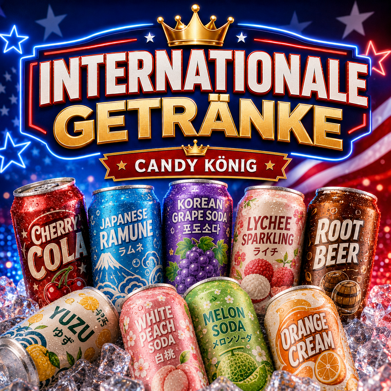 Internationale Getränke - CANDYKÖNIG