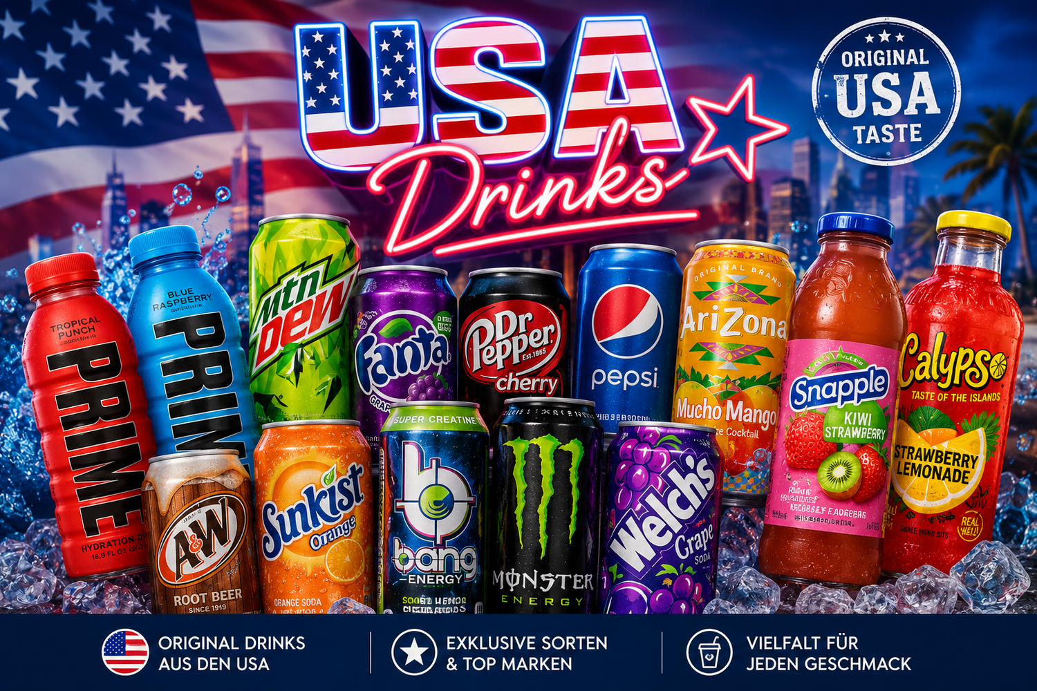 USA Drinks - CANDYKÖNIG