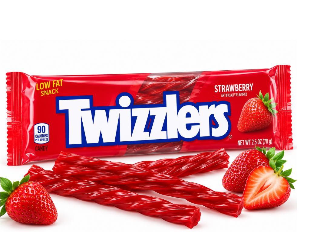 Twizzlers Strawberry Twists - 70g
