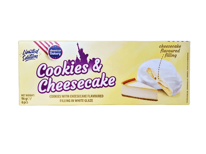 American Bakery Cookies & Cheesecake – Cheesecake-Kekse 96 g – American Candy & Snacks – CANDYKÖNIG