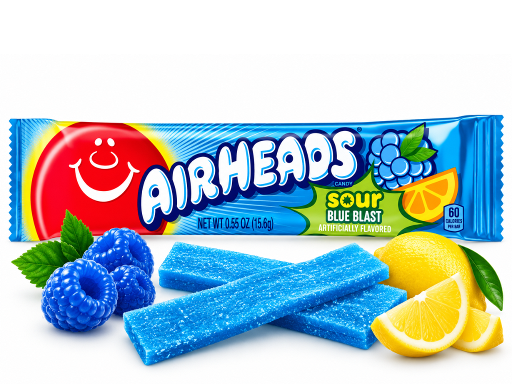 Airheads Sour Blue Blast - 15,6g