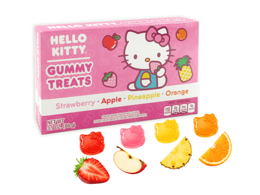 Hello Kitty Gummy Treats – Fruchtgummis 88 g – American Candy & Snacks – CANDYKÖNIG