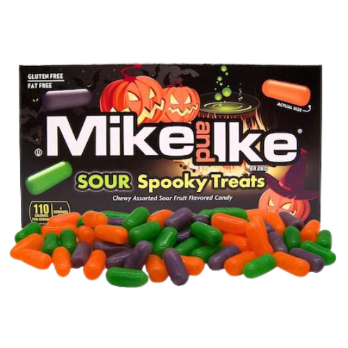 Mike&Ike Sour Spooky Treats 120 gr. IN-OUT – American Candy & Snacks – CANDYKÖNIG