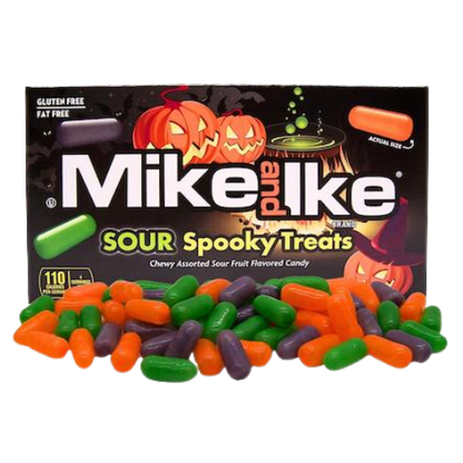 Mike&Ike Sour Spooky Treats 120 gr. IN-OUT – American Candy & Snacks – CANDYKÖNIG