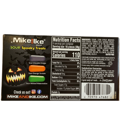 Mike&Ike Sour Spooky Treats 120 gr. IN-OUT – American Candy & Snacks – CANDYKÖNIG