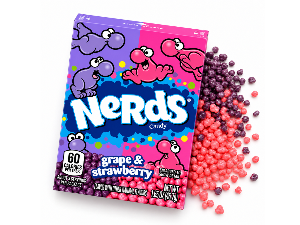 Nerds Grape & Strawberry - 46,7g