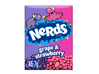 Nerds Grape & Strawberry - 46,7g