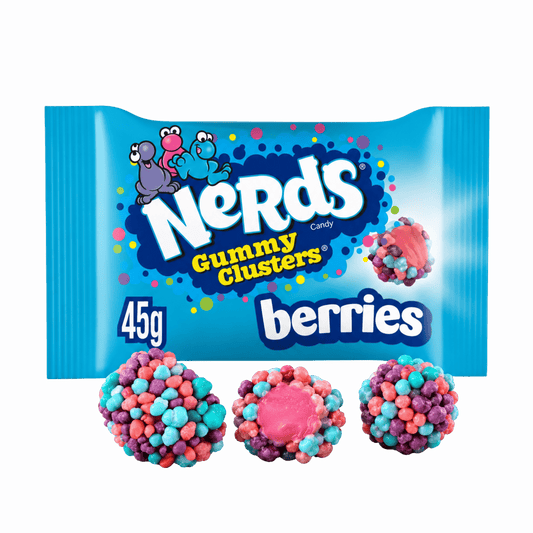 Nerds Gummy Clusters Very Berry 45 g – Original USA Candy – American Candy & Snacks – CANDYKÖNIG