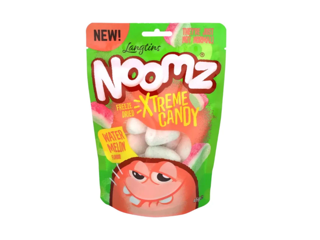 NOOMZ Freeze Dried Watermelon – Gefriergetrocknete Wassermelonen-Süßigkeiten 45 g – American Candy & Snacks – CANDYKÖNIG