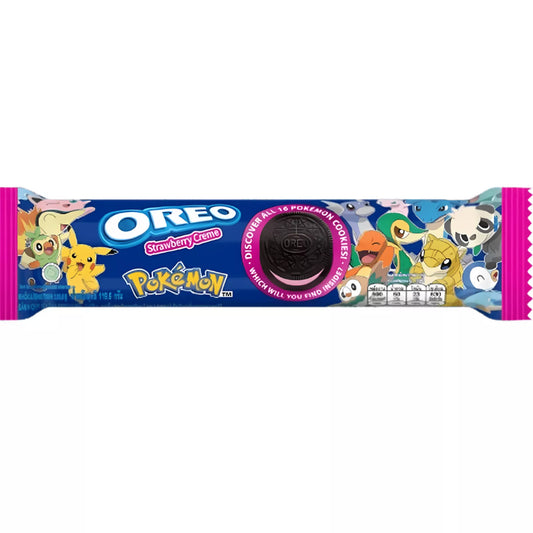 OREO Cookies Rolls Strawberry Filling Pokemon 119.6g