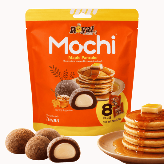 Royal Family Mochi Maple Pancake 120 g – Ahorn-Pancake – American Candy & Snacks – CANDYKÖNIG