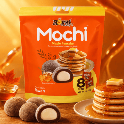 Royal Family Mochi Maple Pancake 120 g – Ahorn-Pancake – American Candy & Snacks – CANDYKÖNIG