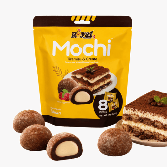 Royal Family Mochi Tiramisu & Creme 120 g – American Candy & Snacks – CANDYKÖNIG