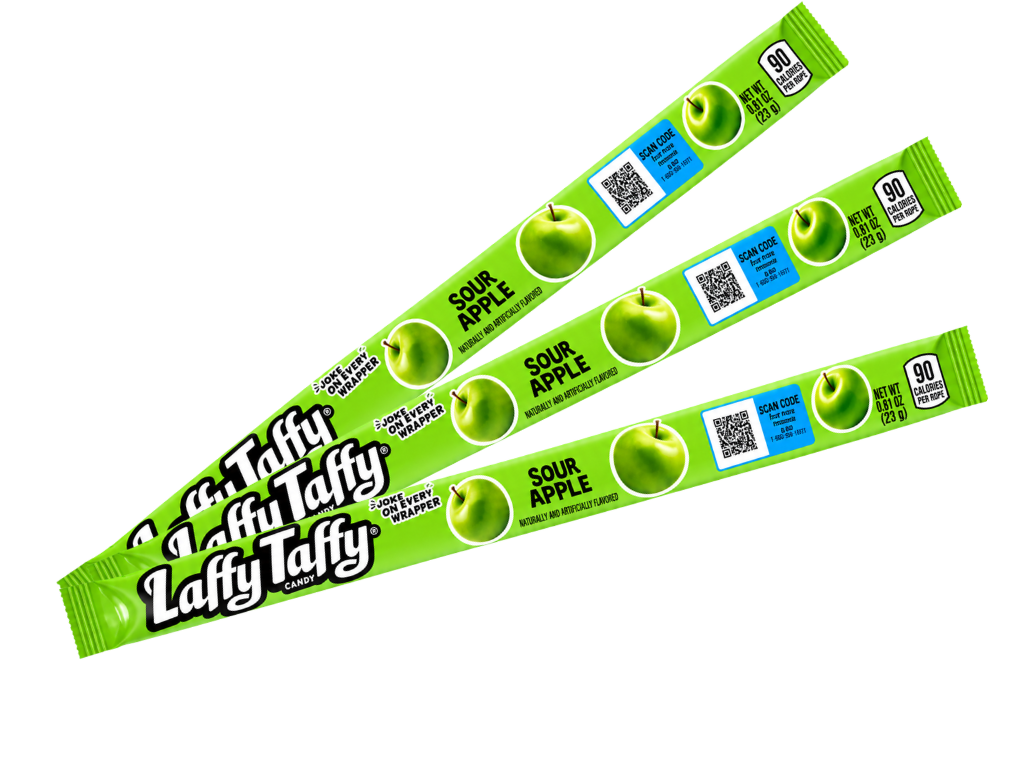 Laffy Taffy Sour Apple 23g – Kaubonbon mit saurem Apfelgeschmack