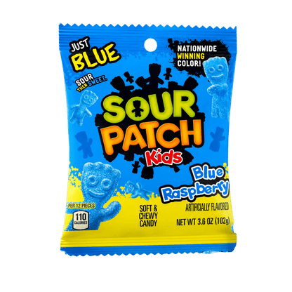 Sour Patch Kids Blue Raspberry 102 g – Saure Fruchtgummis – American Candy & Snacks – CANDYKÖNIG