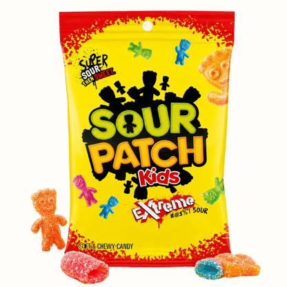 Sour Patch Kids Extreme 204 g – Extra saure Fruchtgummis – American Candy & Snacks – CANDYKÖNIG
