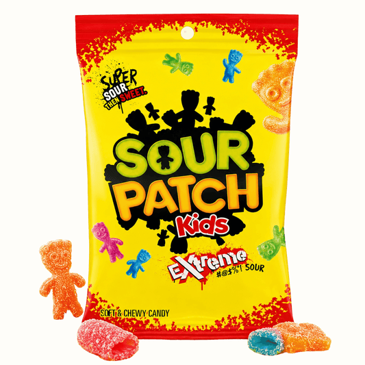 Sour Patch Kids Extreme 204 g – Extra saure Fruchtgummis – American Candy & Snacks – CANDYKÖNIG
