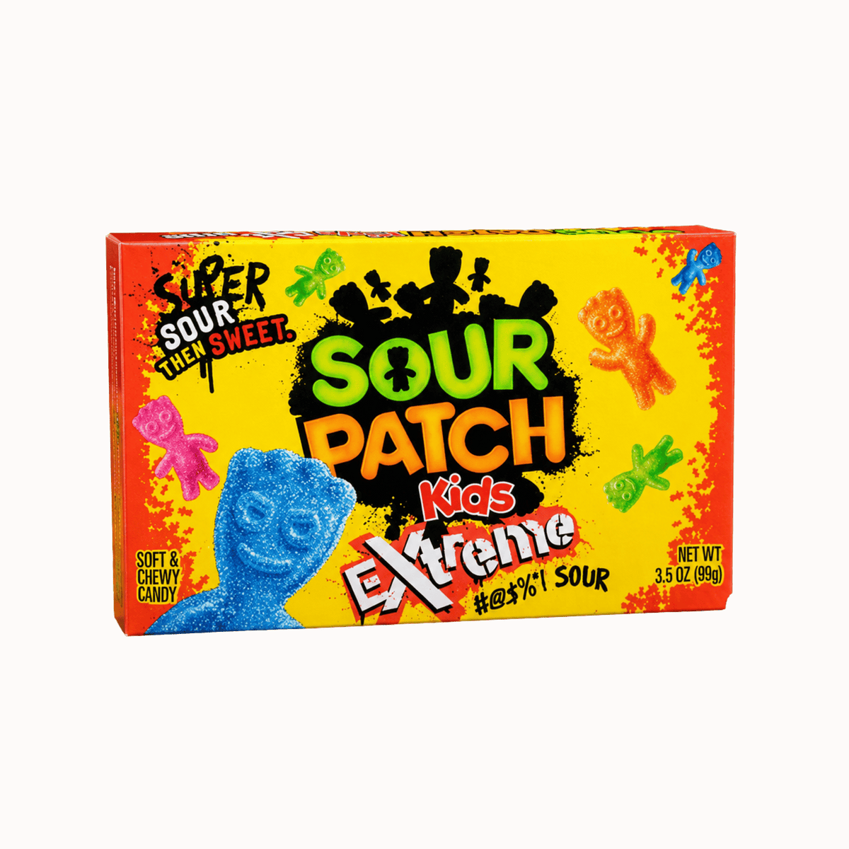Sour Patch Kids Extreme Theatre Box 99 g – Extra sauer – American Candy & Snacks – CANDYKÖNIG
