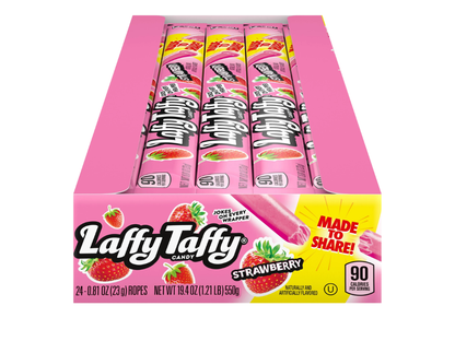 Laffy Taffy Strawberry 23g – Kaubonbon mit Erdbeergeschmack
