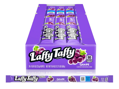 Laffy Taffy Grape 23g – Kaubonbon mit Traubengeschmack