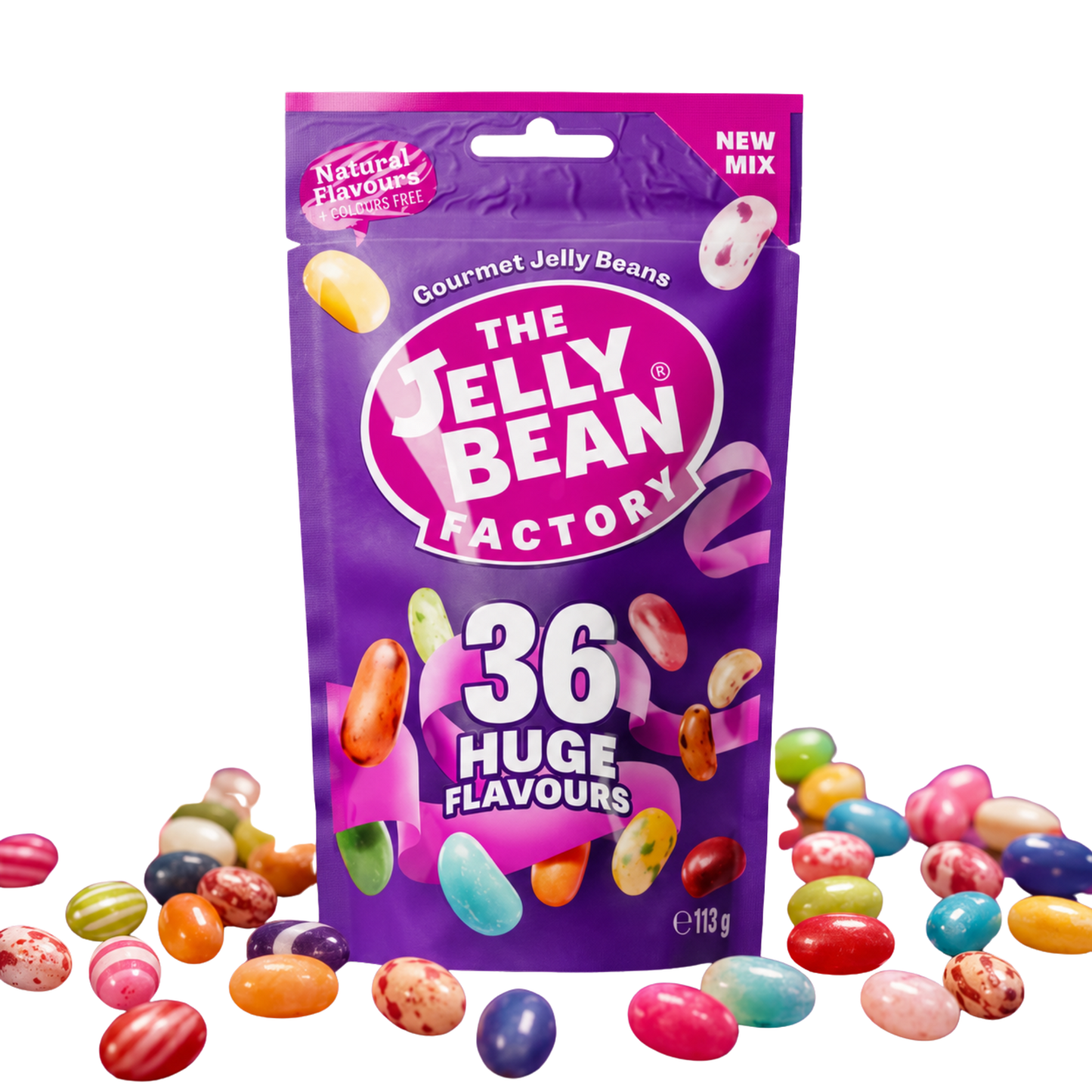 The Jelly Bean Factory 36 Sorten Mix – 113 g – American Candy & Snacks – CANDYKÖNIG