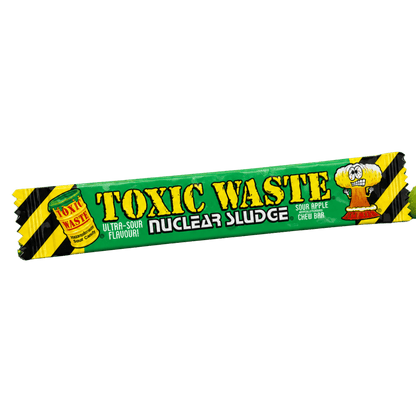 Toxic Waste Apple Chew Bar 20 g – Saurer Apfel-Kauriegel – American Candy & Snacks – CANDYKÖNIG