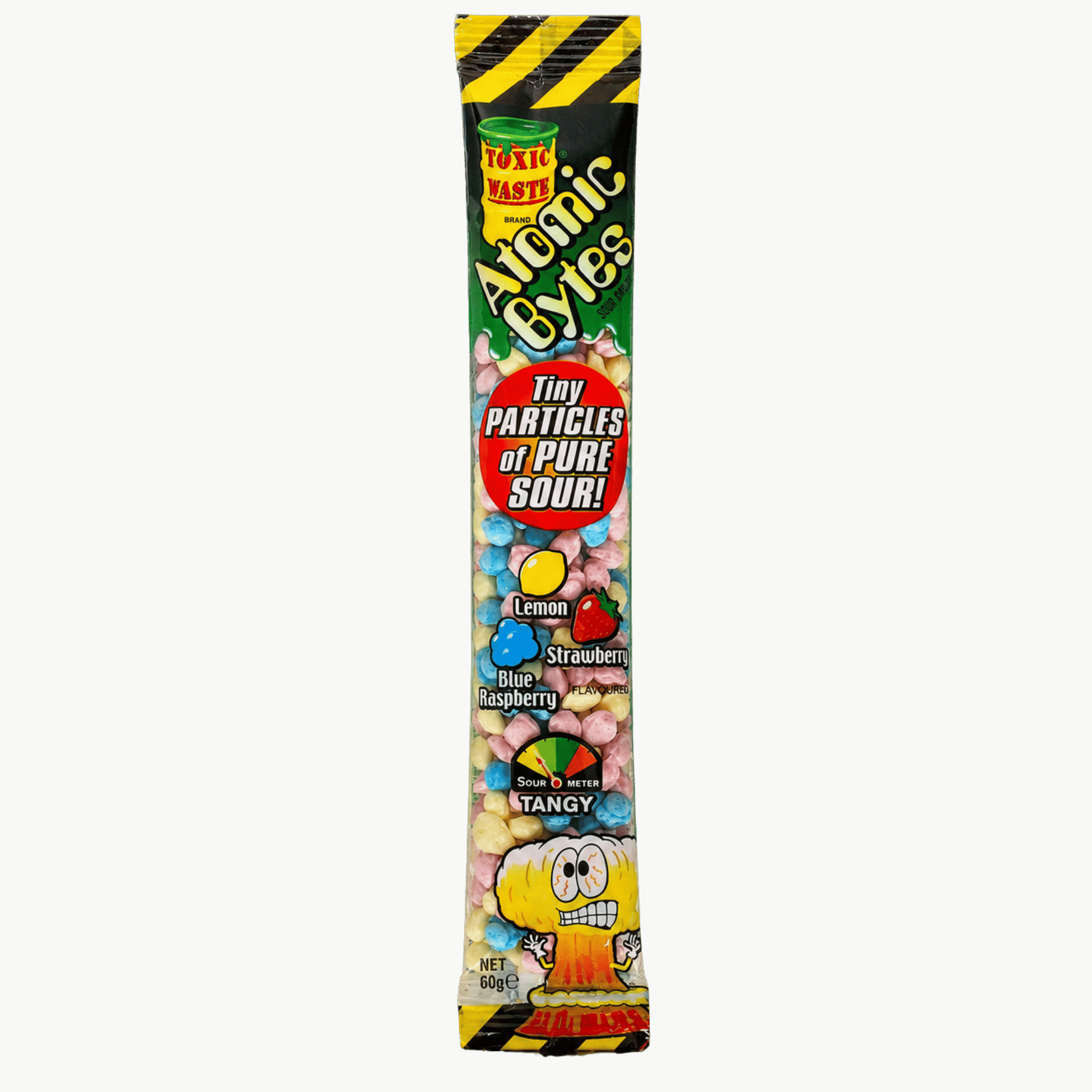 Toxic Waste Sour Atomic Bytes 60 g – Saure Kaubonbons – American Candy & Snacks – CANDYKÖNIG