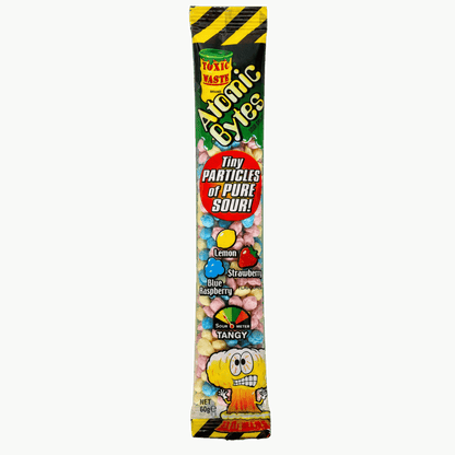 Toxic Waste Sour Atomic Bytes 60 g – Saure Kaubonbons – American Candy & Snacks – CANDYKÖNIG