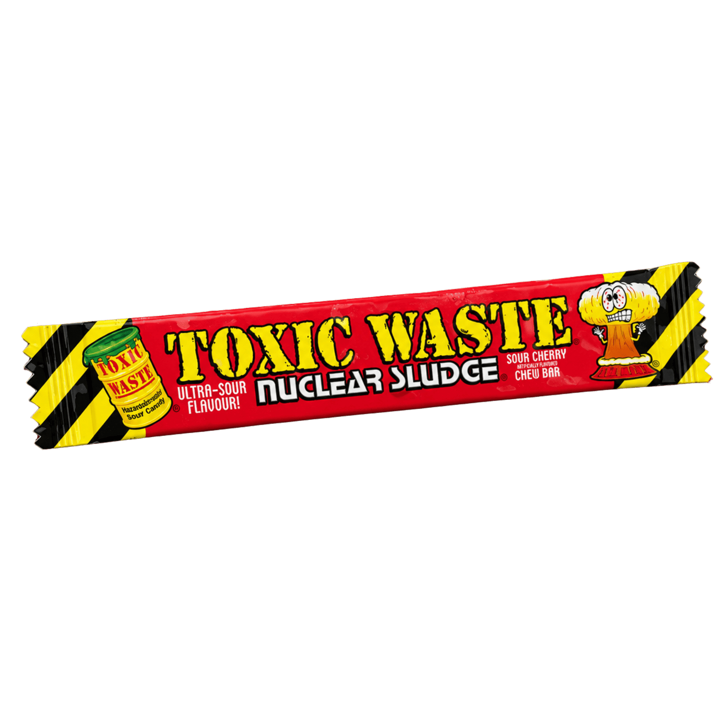 Toxic Waste Sour Cherry Chew Bar 20 g – Saurer Kirsch-Kauriegel – American Candy & Snacks – CANDYKÖNIG