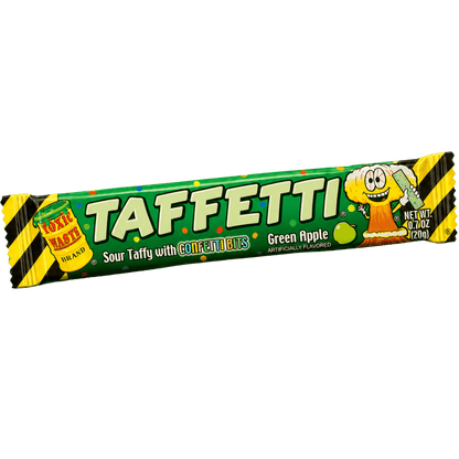 Toxic Waste Taffetti Green Apple 20 g – Saurer Taffy – American Candy & Snacks – CANDYKÖNIG