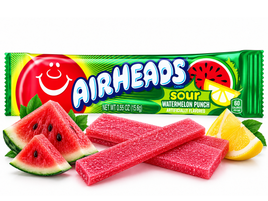 Airheads Sour Watermelon Punch - 15,6g